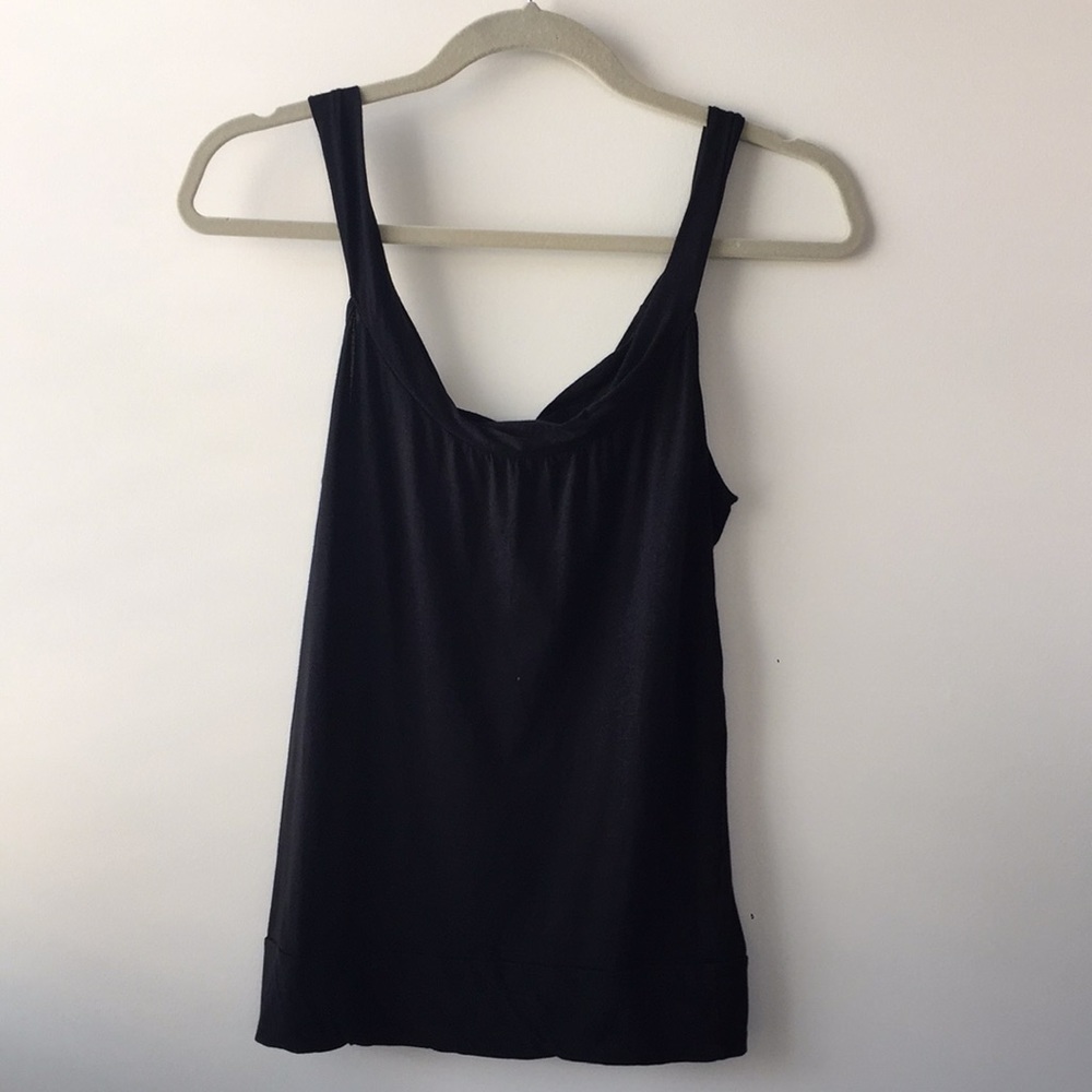 GAP Black Cotton/Modal Tank